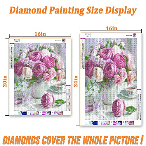 Image of DIY Diamond Painting Camper Happy Campers Full Diamond Cross Stitch Art Crystal Press Digital Craft Kit for Adults Home Decor Gift 8X12 inch