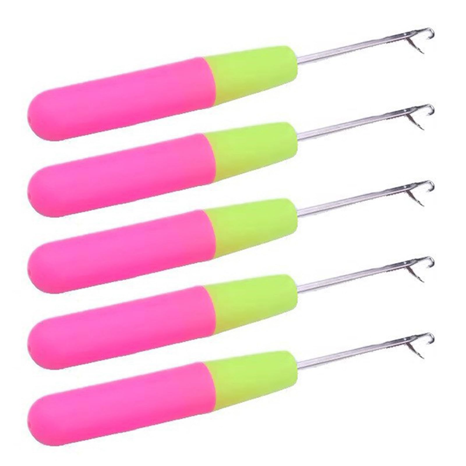 LiRRvb 1/5 / 10 Pcs Practical Crochet Hook for Hair Latches Hook Hair Needle Needle Dreadlock Accessories