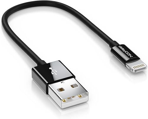 deleyCON 0 15m Lightning Pin USB C ble Charge amp Donn es Certifi MFI Compatible avec IPhone Max Plus Noir deleyCON 0 15m Lightning Pin USB C ble Charge amp Donn es Certifi MFI Compatible avec IPhone Max Plus Noir