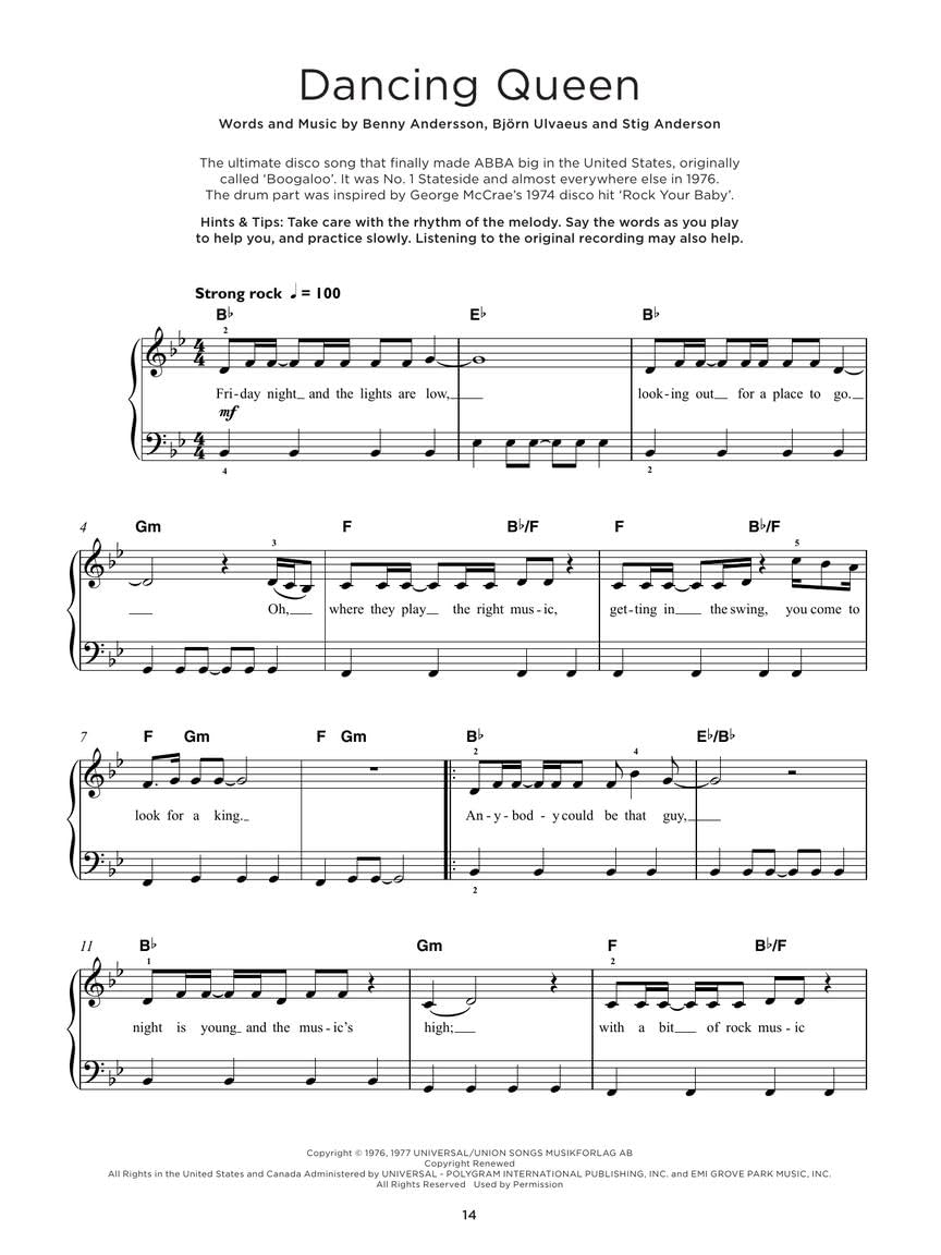 40 ABBA Songs - Really Easy Piano Songbook | Piano Songs for Beginners Students and Adults | Simplified Sheet Music Collection with Performance Tips and Background Notes | Learn to Play Pop Classics