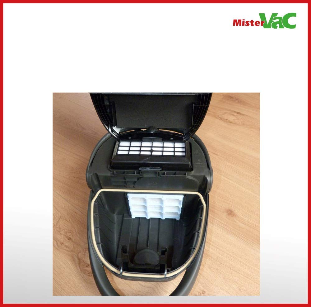 MisterVac compatibile con sacchetti per aspirapolvere sacchetti di ricambio 10 pezzi Bosch BSG 71668/07 TheOne compressor technology