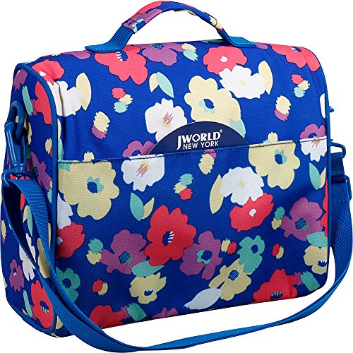 Image of J World Casey Small Lunch Bag for Adults. Medium-Size Insulated Lunch-Box for Kids, Navy