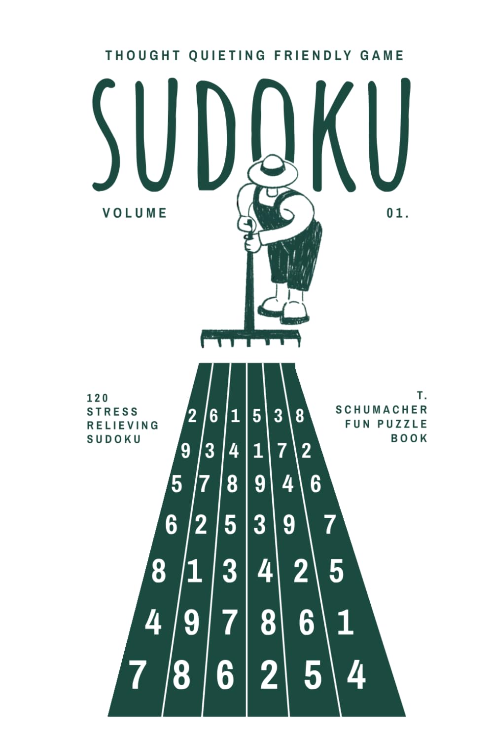 Thought Quieting: Sudoku Puzzles to Quiet your Thoughts | Stress Relief, Mental Declutter, ADHD, Relax and Focus | hours of fun and relaxation | 6x9 ... Medium, Hard Puzzles | Solutions included