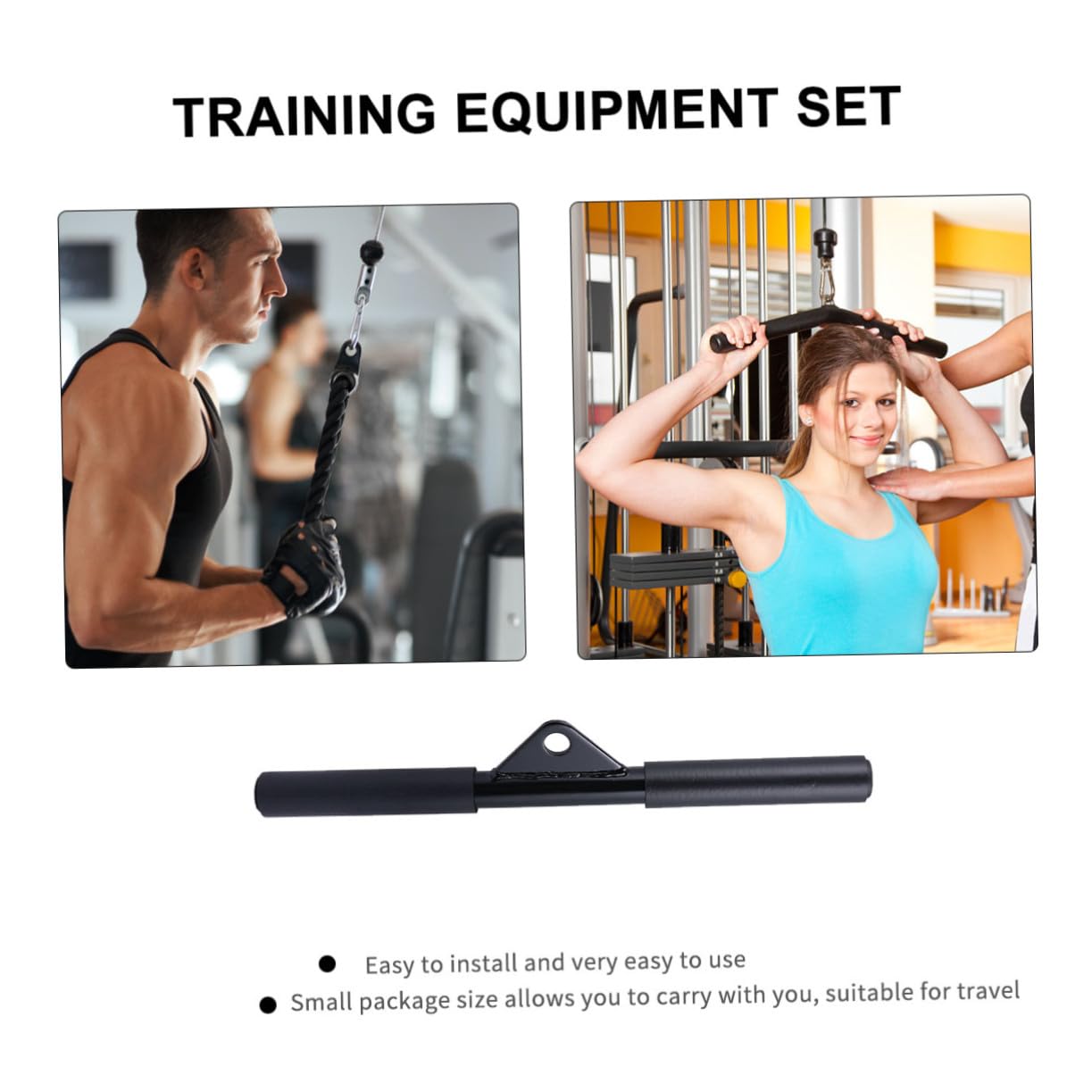 Toyvian 9piezas Máquina De Poleas Kit Entrenamiento Sistema Poleas Elevación Fácil Transportar