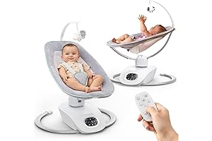 kmaier Electric Baby Swing: For a Calm and Serene Little One