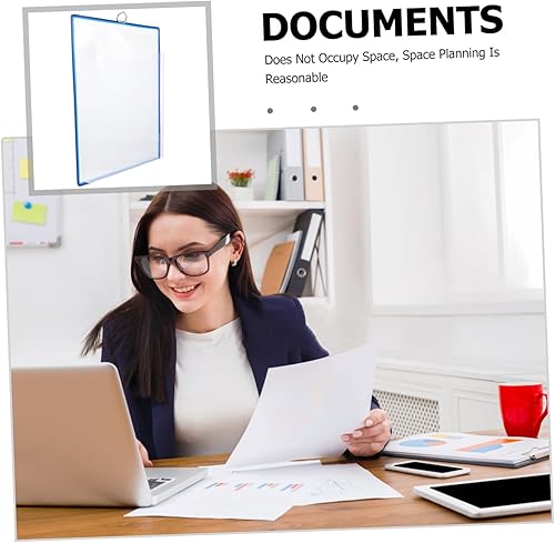 Miniatura 3 de NUOBESTY Billetes Bolsa de almacenamiento acordeón Colgador de pared Bolsa de archivo transparente Bolsa de archivo conveniente carpeta de archivo