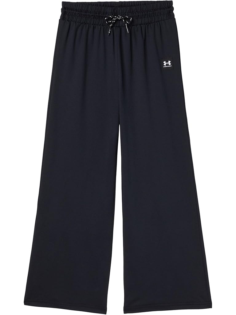 Black Under Armour Twist Wide Leg Pant