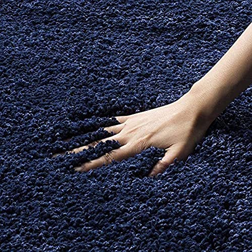 Image of Homes Fluffy Living Room Soft Touch Rectangular Carpet Comfy Bedroom Anti Skid Drawing Kids Room 9x12 Feet