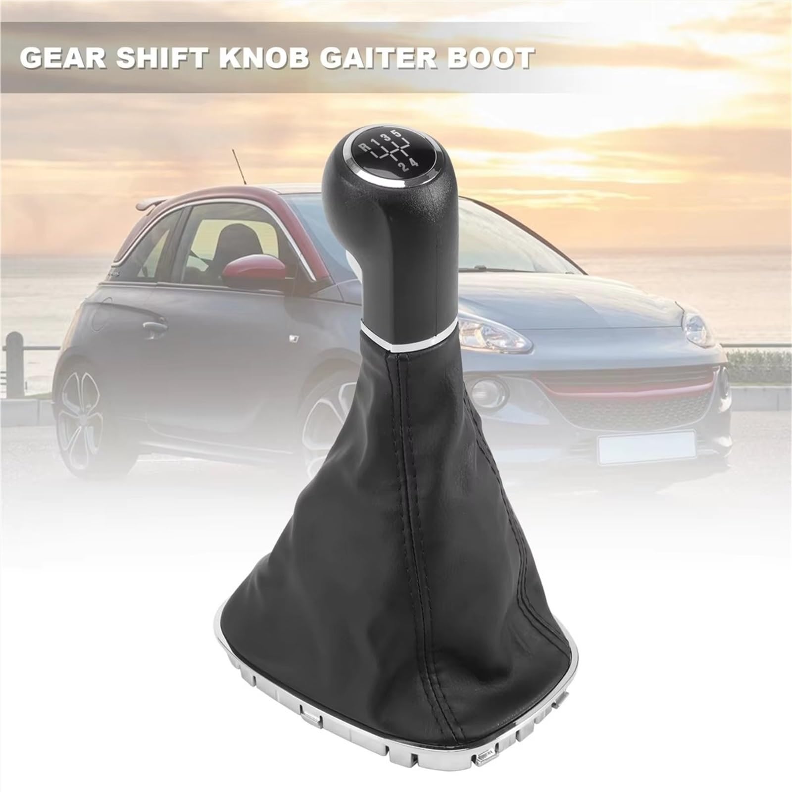 Pomello del cambio di ricambio per Opel per Adam M13 per Corsa E X15 DE 55496814 Leva del cambio Pomello del cambio del cambio Pomello del cambio a 5 velocità