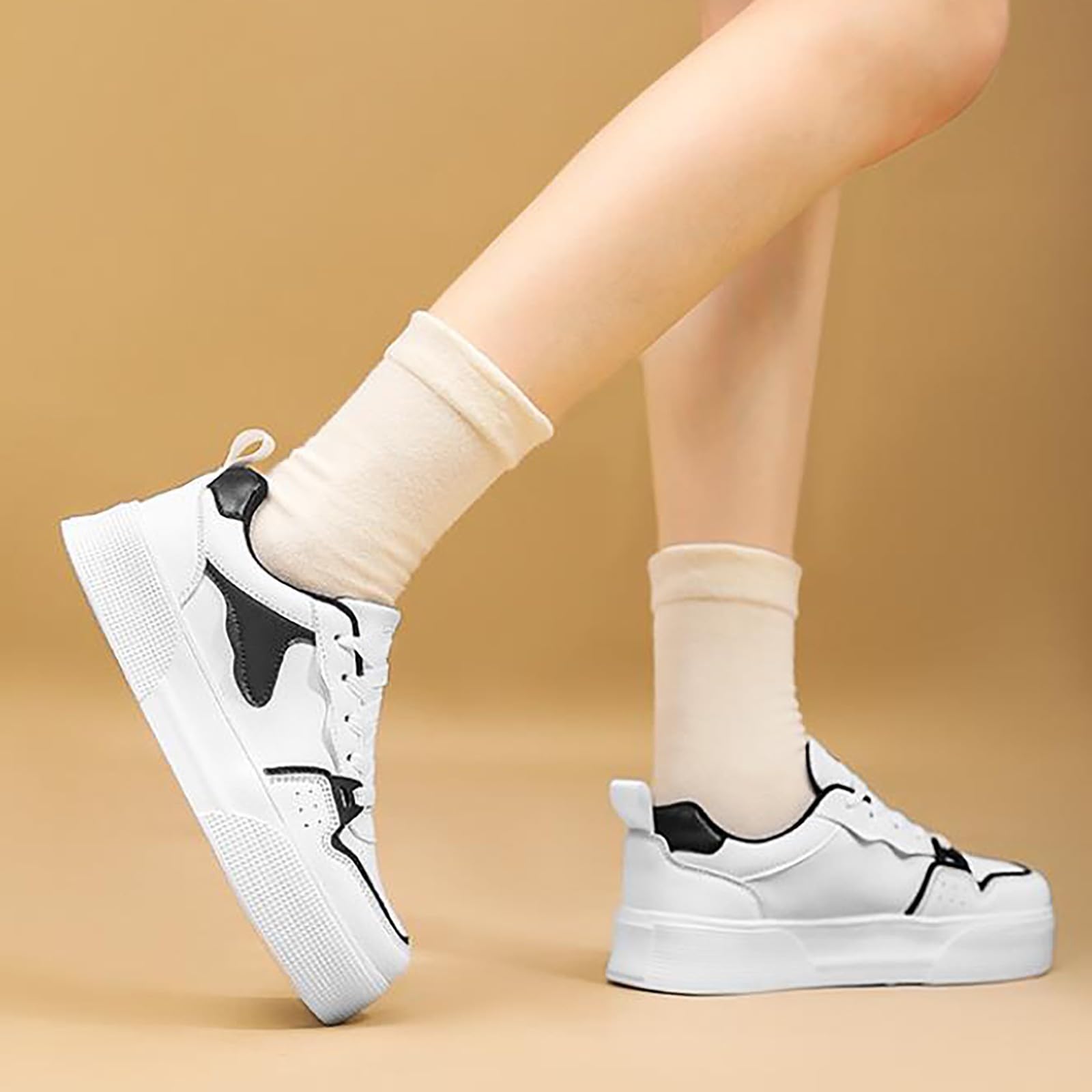 Sneakers Donna Traspirante Scarpe Casual Ammortizzate Antiscivolo per Corsa e Vita Quotidiana Sneakers Donna Comode Nero/Bianco/Grigio/Blu Scuro