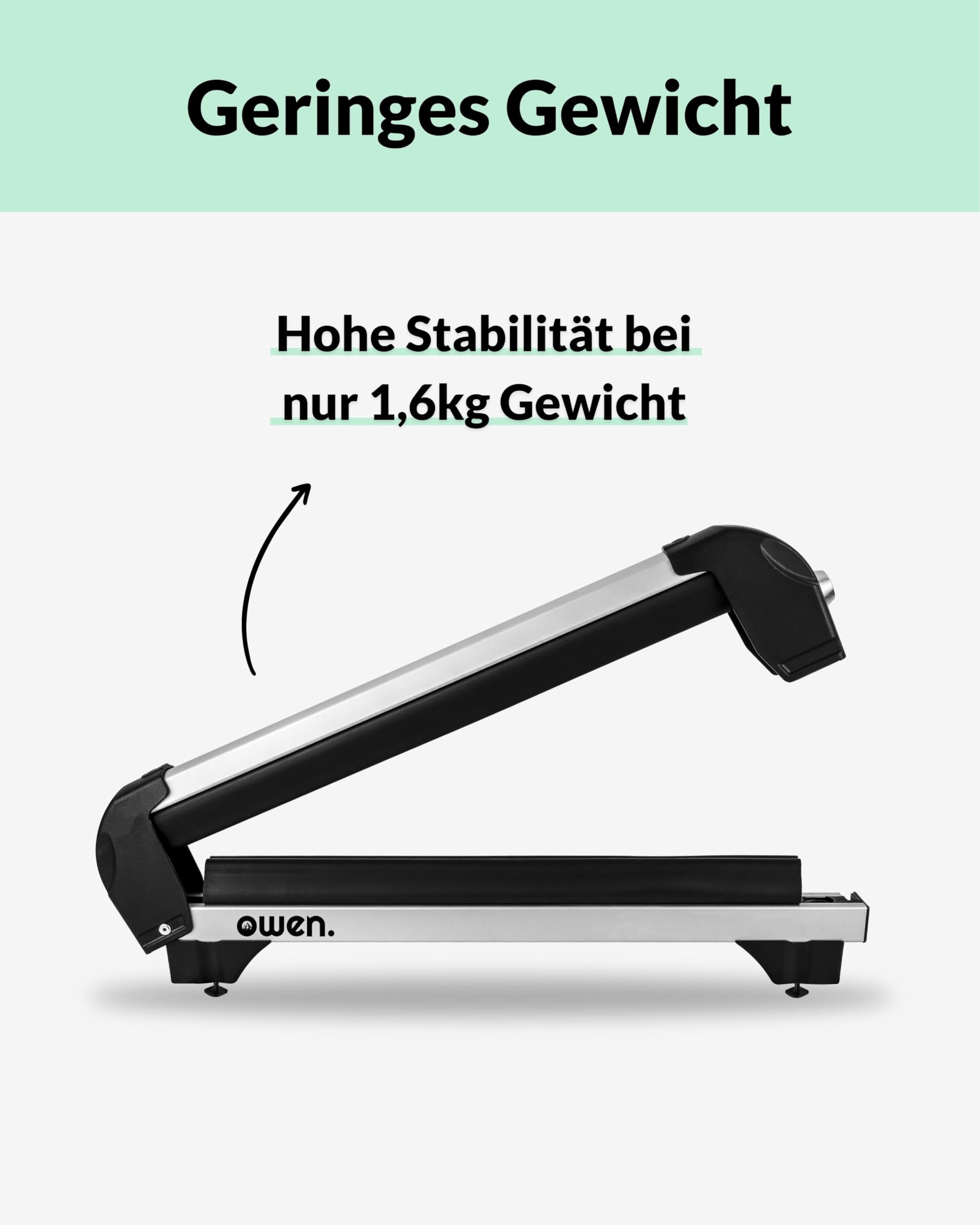 Owen Skiträger Basic Silber – Leichter Alu Skihalter für 4 Paar Ski & 2 Snowboards – Kompakt & Aerodynamisch – City-Crash Getestet & Abschließbar (49 cm Breite)