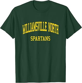 Williamsville North High School HS Williamsville NY Retro Sp T-Shirt