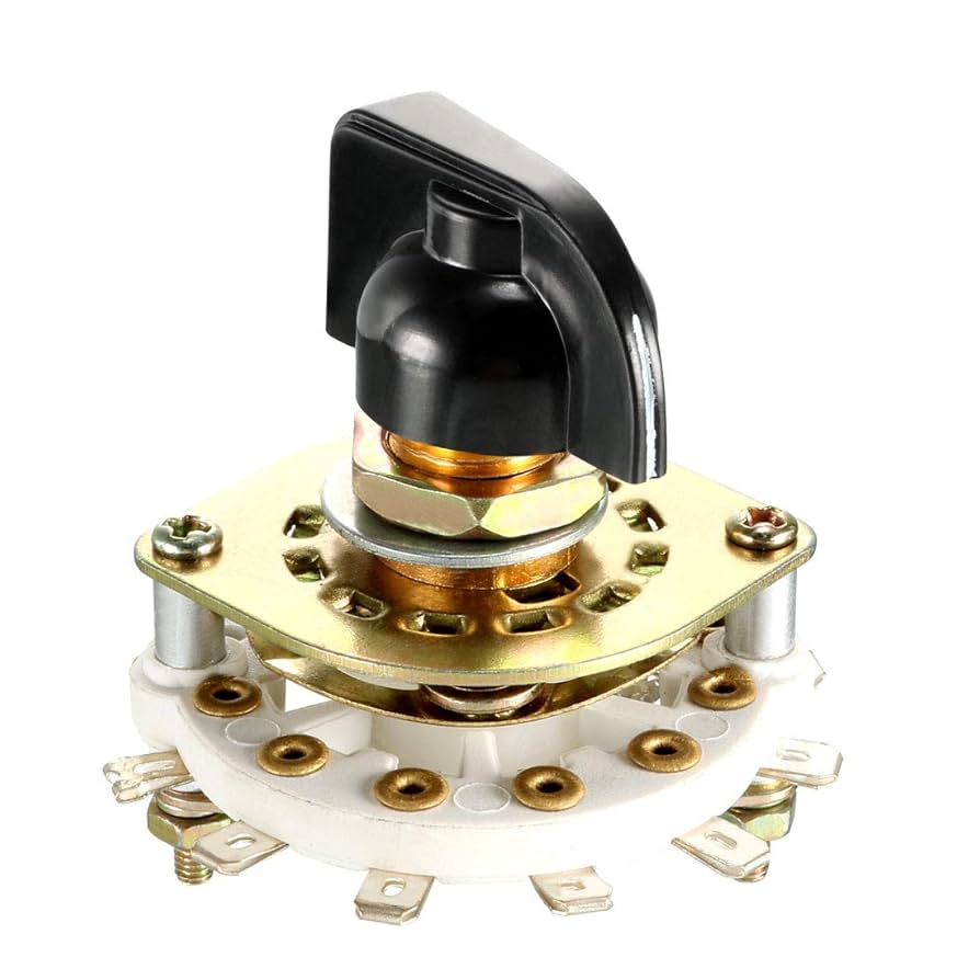 uxcell 1P7T 1 Pole 7 Position 1 Deck Band Channel Rotary
