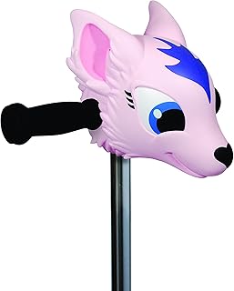 Scootaheadz - Mythical Creature Micro Scooter Accessories to Personalise Your Ride - Scooter Head Gift for Girls Scooter - Pink and Purple Forest Spirit for Ages 2 and Up
