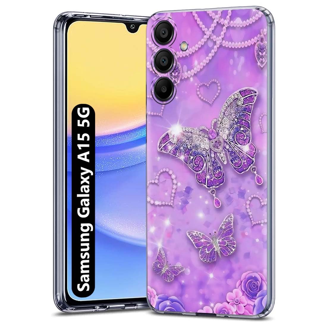 Fashionury Silicone Designer Printed Back Case Cover for Samsung Galaxy A15 5G -D1087 (B0CRV7G43Q) Amazon Price History, Amazon Price Tracker