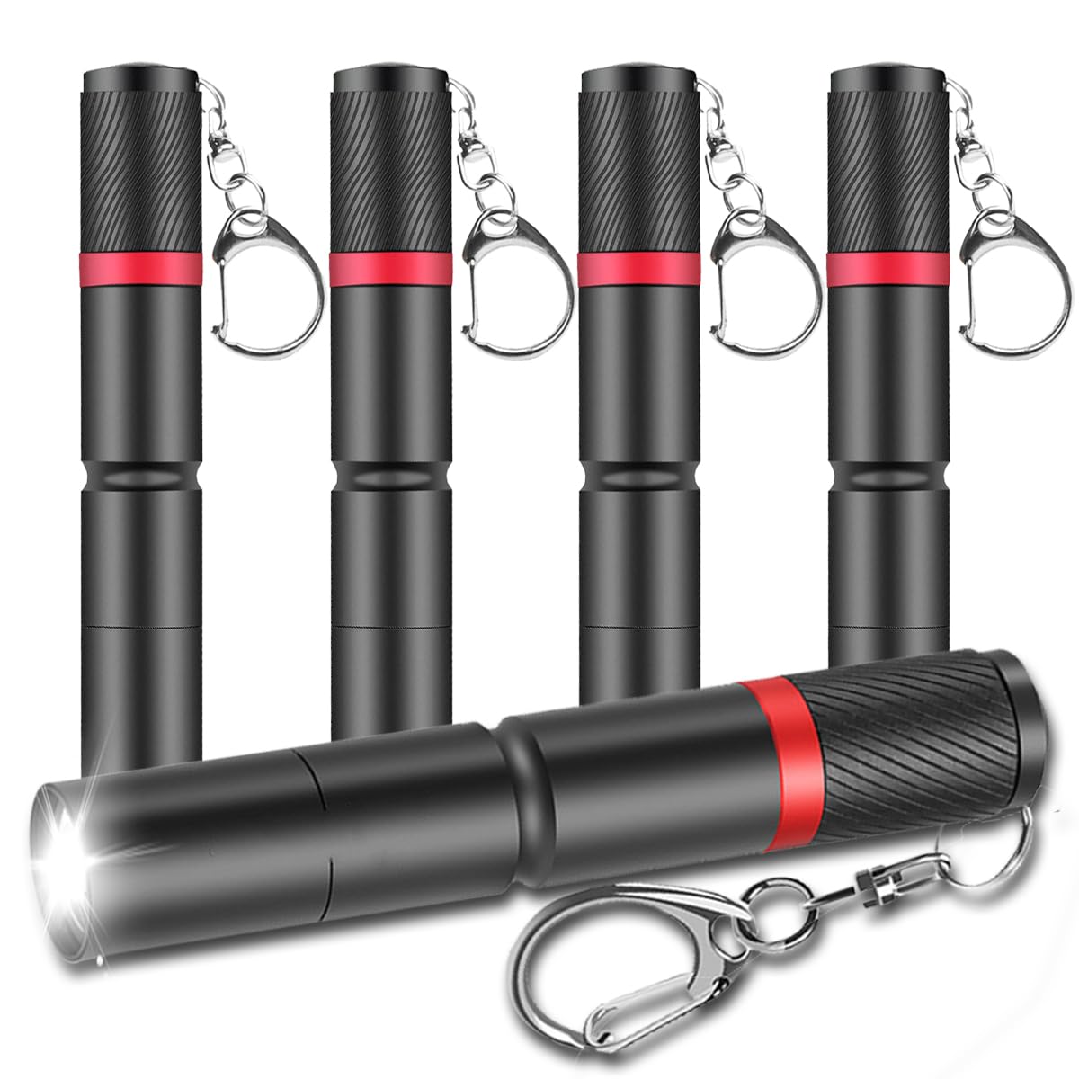 MODOAO Mini LED Flashlight 3 Modes Ultra-Bright Light 300 Lumens...