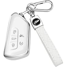 for Volkswagen Key Fob Cover,5 Buttons TPU Full Protection Case