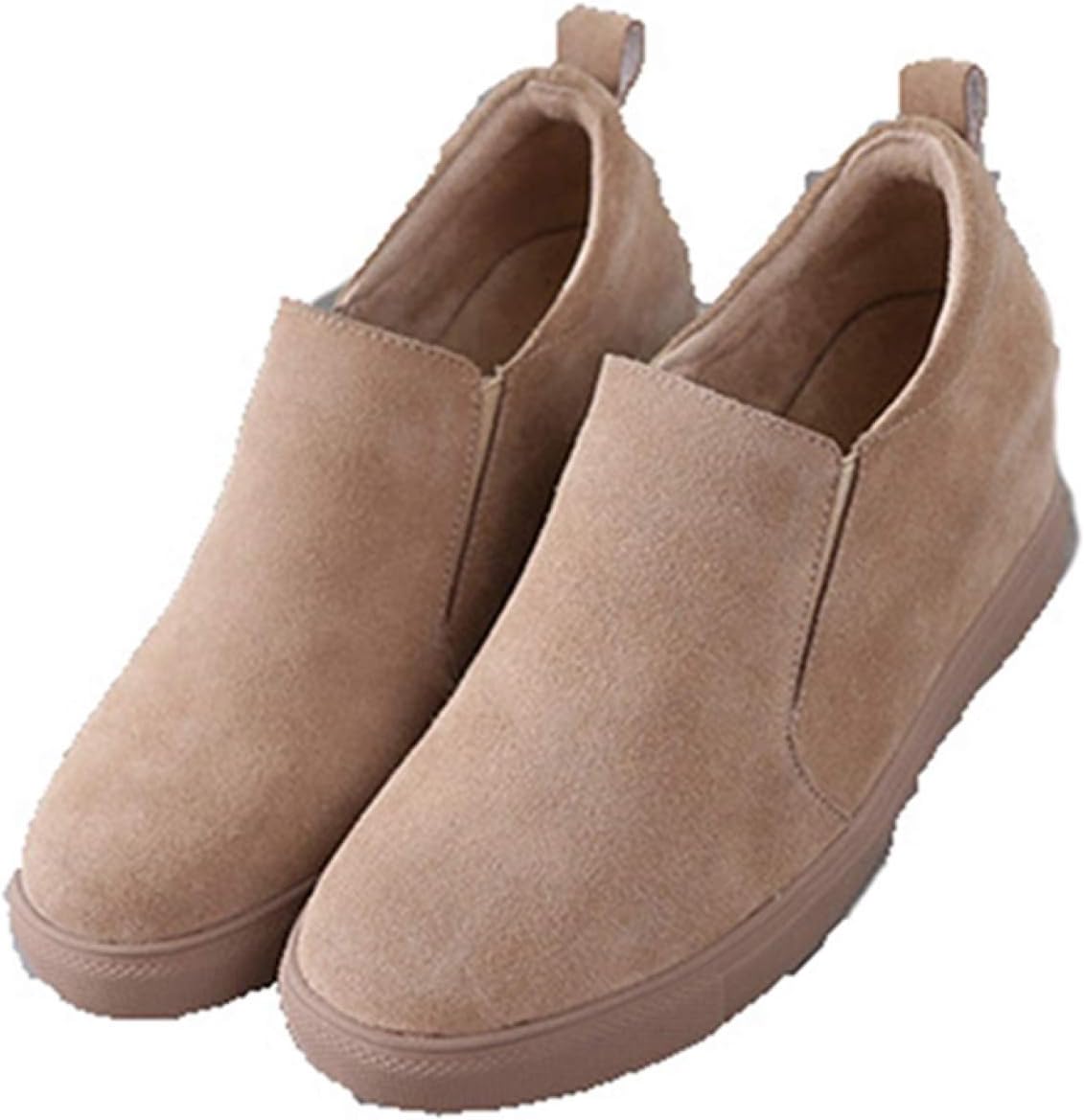 [KLIAN] インヒール スリッポン ヒール レディース インヒールスニーカー 6cm スニーカー 大きいサイズ スリッポンヒール