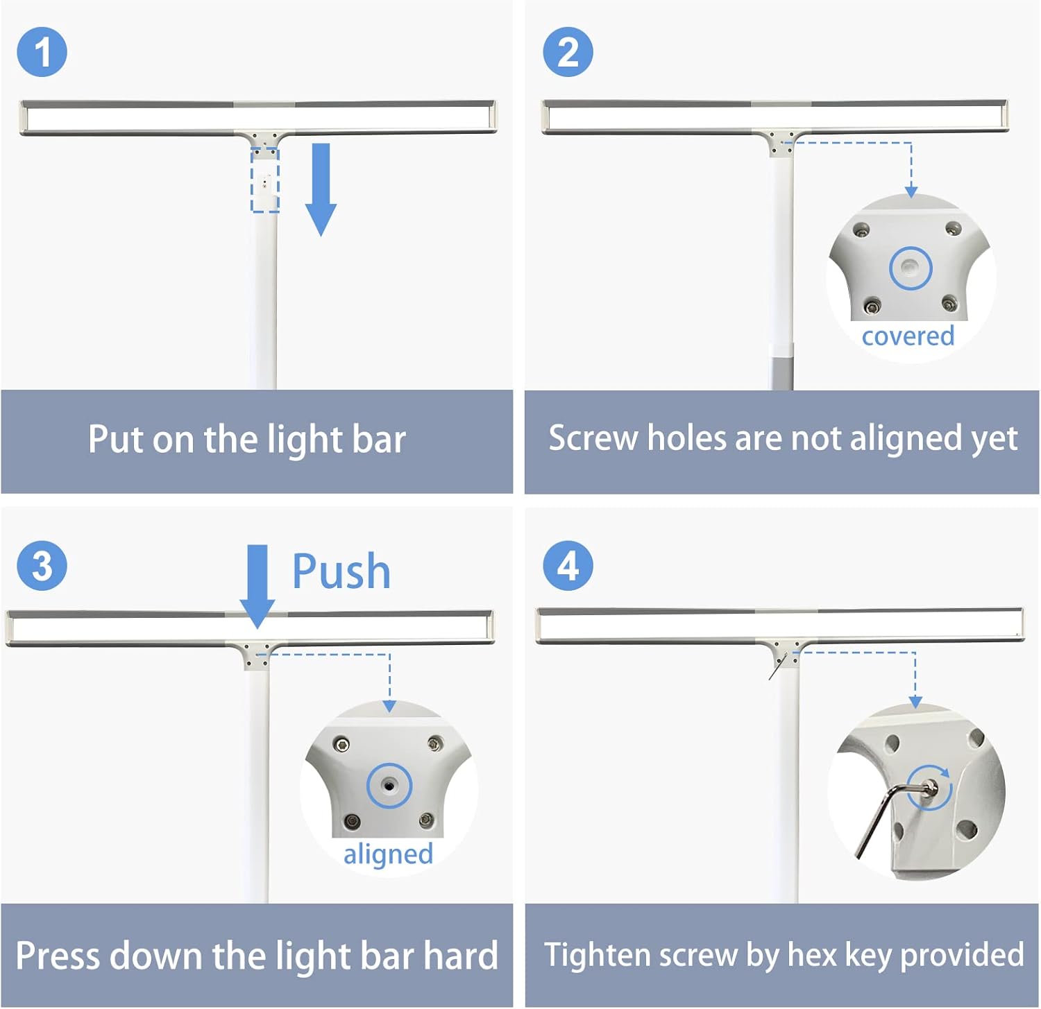 Nеw Dеаl Phive LED Task Lamp, 20 Watt Super Bright Desk Lamp with Clamp, Dimmable Gooseneck Monitor Lamp(4 Color Modes, 5-Level Dimmer, Memory Function, Highly Adjustable Office Light / Workbench Lamp) Silver Prоduсt Dеаl Phive LED Task Lamp, 20 Watt Super Bright Desk Lamp with Clamp, Dimmable Gooseneck Monitor Lamp(4 Color Modes, 5-Level Dimmer, Memory Function, Highly Adjustable Office Light / Workbench Lamp) Silver
