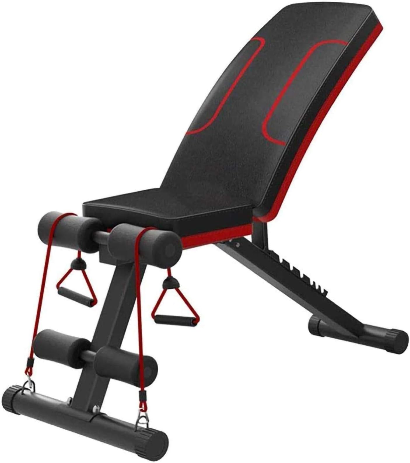 Adjustable Workout Bench Sit Up Bench,Multifunctional Fitness Bench,Incline Decline Weight Bench,For Home Gym Exercises,Max Load 250Kg