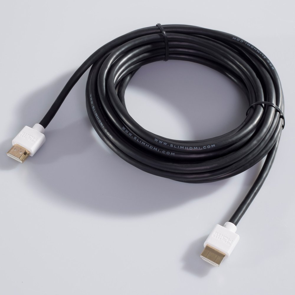 0.5m (50cm) Male Mini (Type C) to Male (Type A) Cable, The World's Slimmest HDMI Lead? (Gold Plated, 1080p, 3D, High Speed, ARC) — view 18