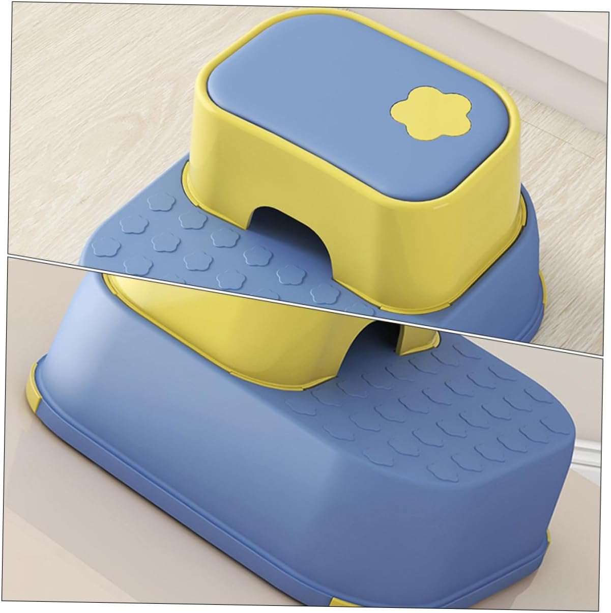 Household Step Stool for Toddlers - Training Stool for Toilet Sink Material Lightweight Stable for Boys and Girls Kitchen Bathroom