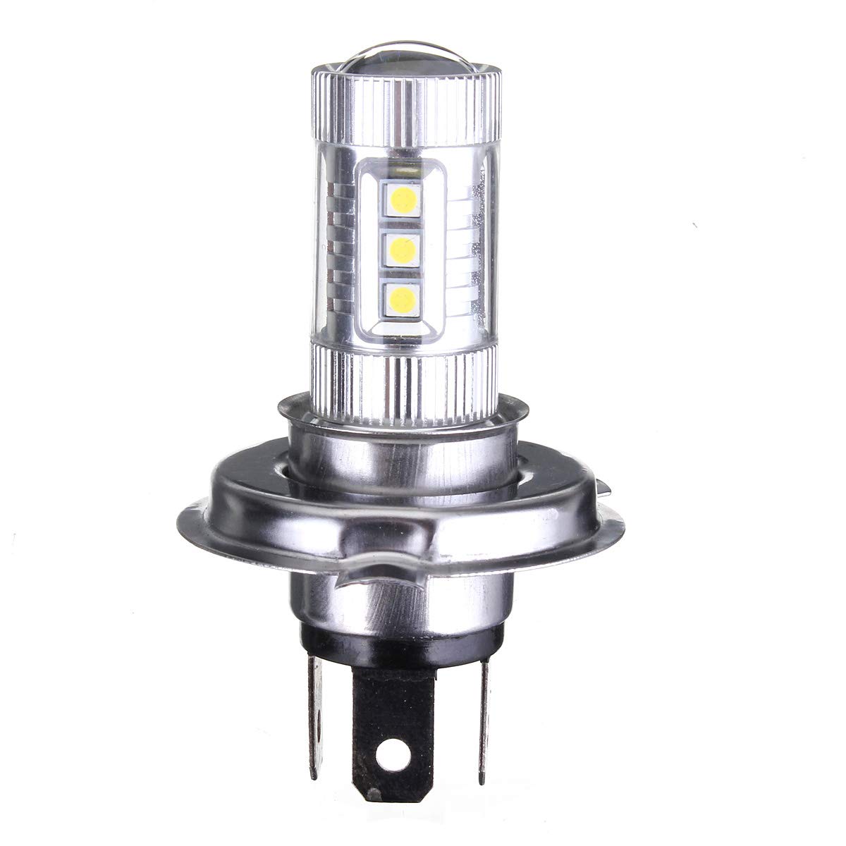 48 W H4 LED światła przeciwmgielne wysoka niska żarówka reflektorowa do jazdy dziennej 7000 K biała do motocykla samochodowego