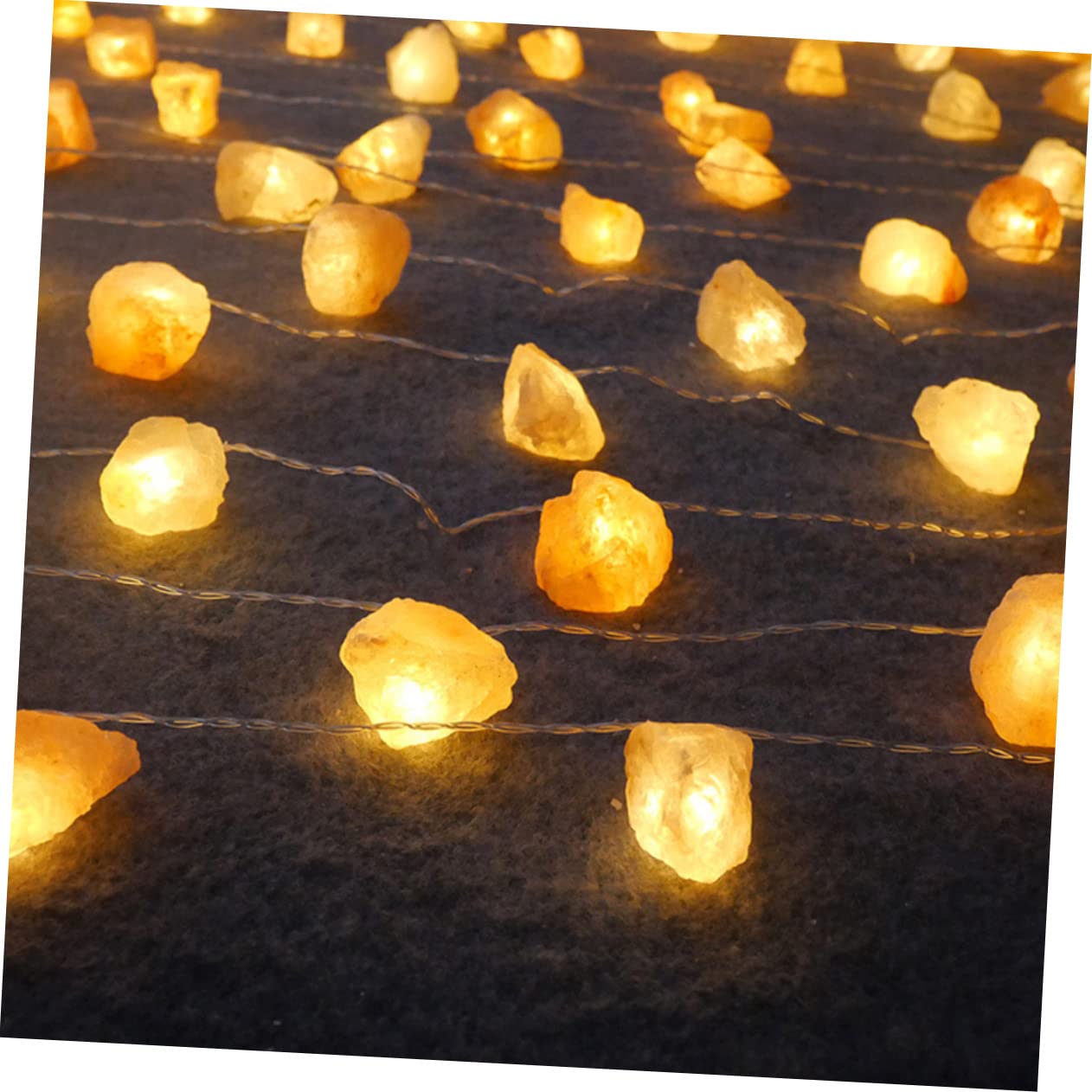 Cadena LED de Luces USB de Lámpara de Sal Decorativas 10