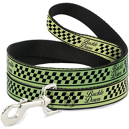 Laisse pour chien Buckle-down cab jaune et vert pour les balades en ville - 2