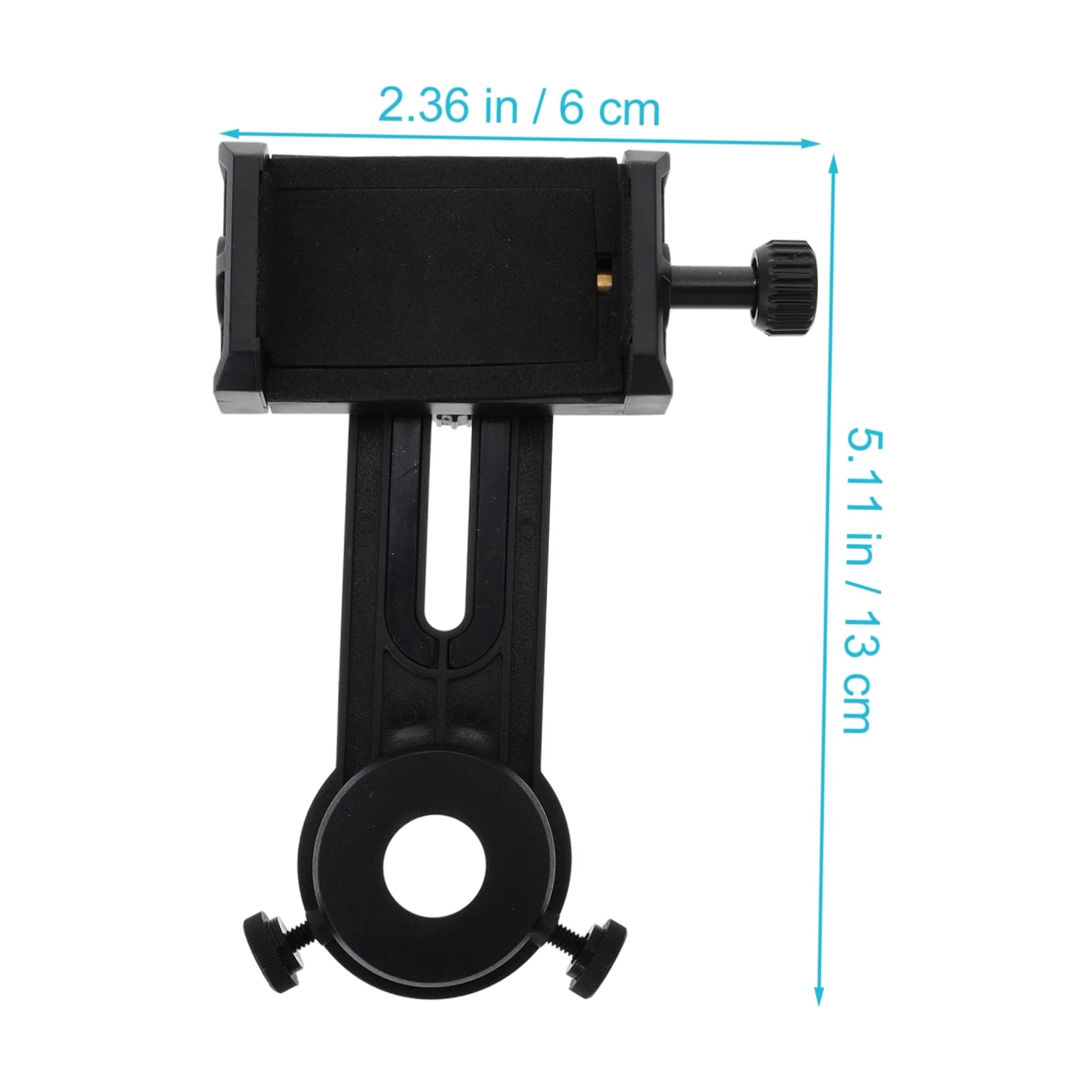 Yardenfun 1Pc Photography Mount for Smartphones Convenient Telescope Holder for Binoculars and Spotting Scopes Adapter for Easy Microscopy and Scenic Photography Durable