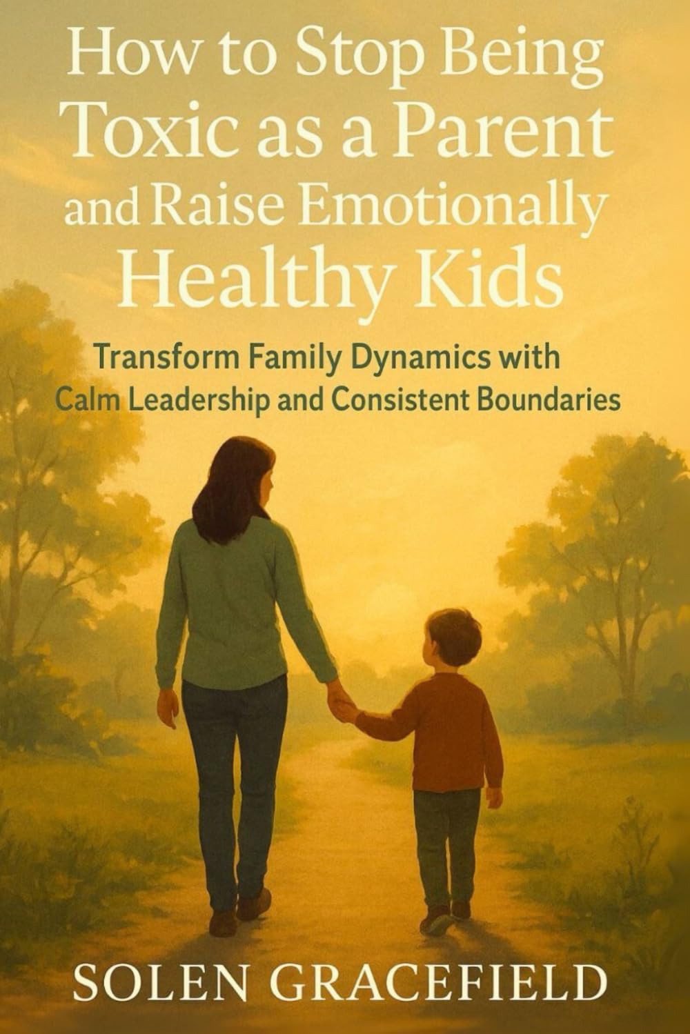 HOW TO STOP BEING TOXIC AS A PARENT AND RAISE EMOTIONALLY HEALTHY KIDS: transform family dynamics with calm leadership and consistent boundary