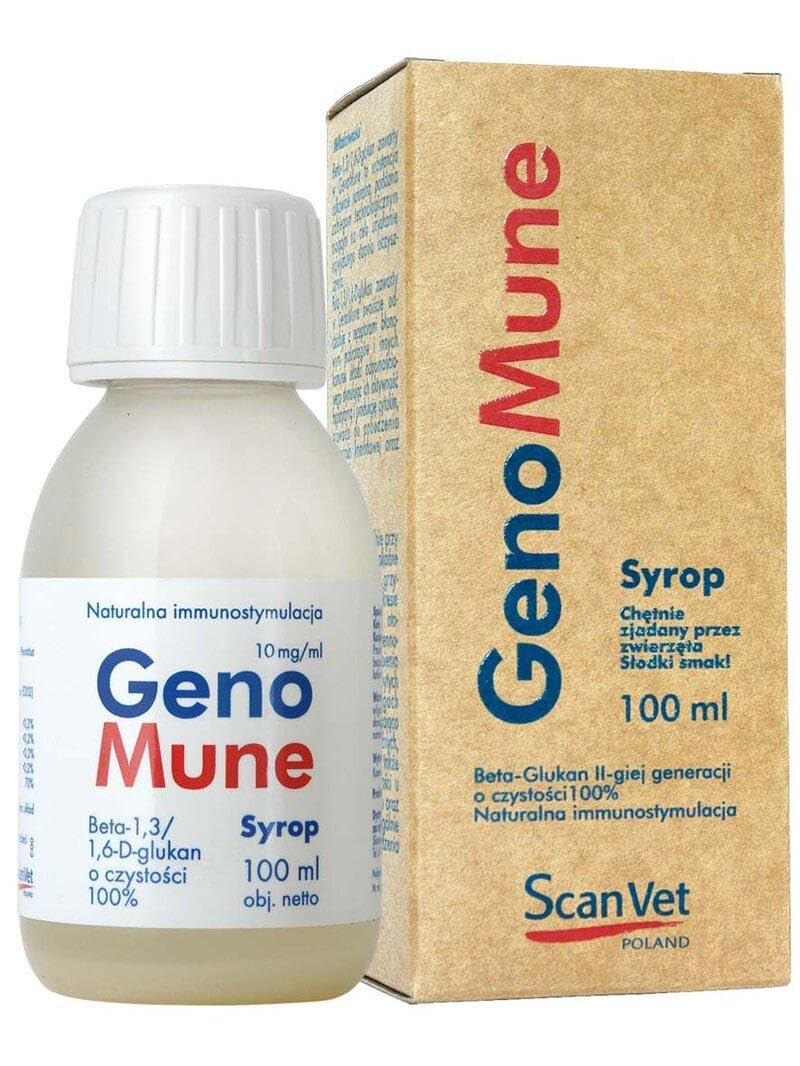 GenoMune 100ml na Odporność dla psa/kota Mieszanka paszowa uzupełniająca