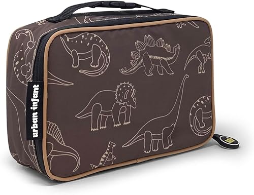 Urban Infant Yummie - Lonchera con aislamiento térmico para niños y niñas, perfecta para guardería, preescolar, viajes, tarjetas de alerta de