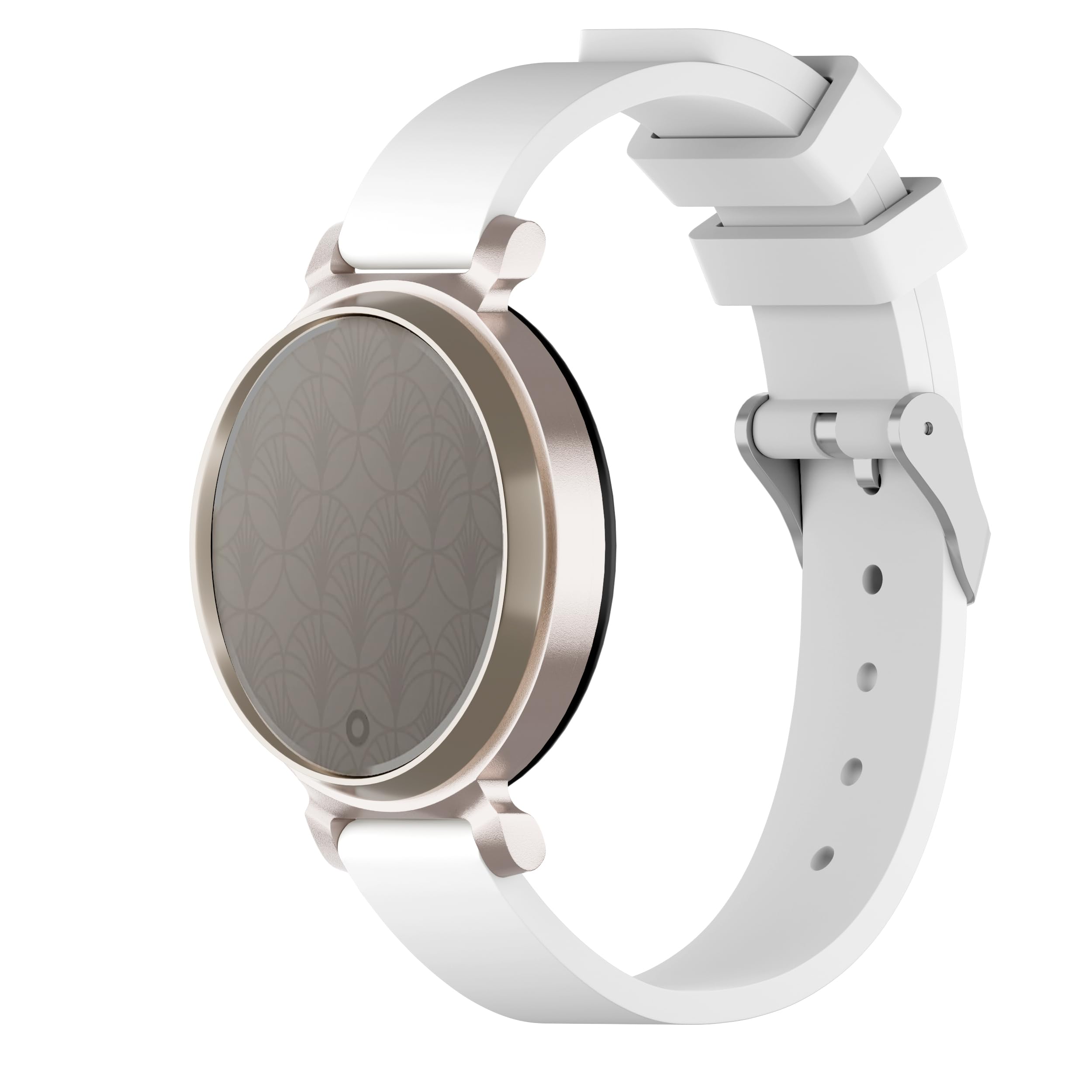 Bracelet de rechange en silicone compatible avec Garmin Lily 2, 14 mm - Pour femme - Bleu marine