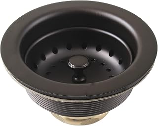 Kingston K121BORB Kitchen Sink Basket Strainer, Oil Rubbed Bronze