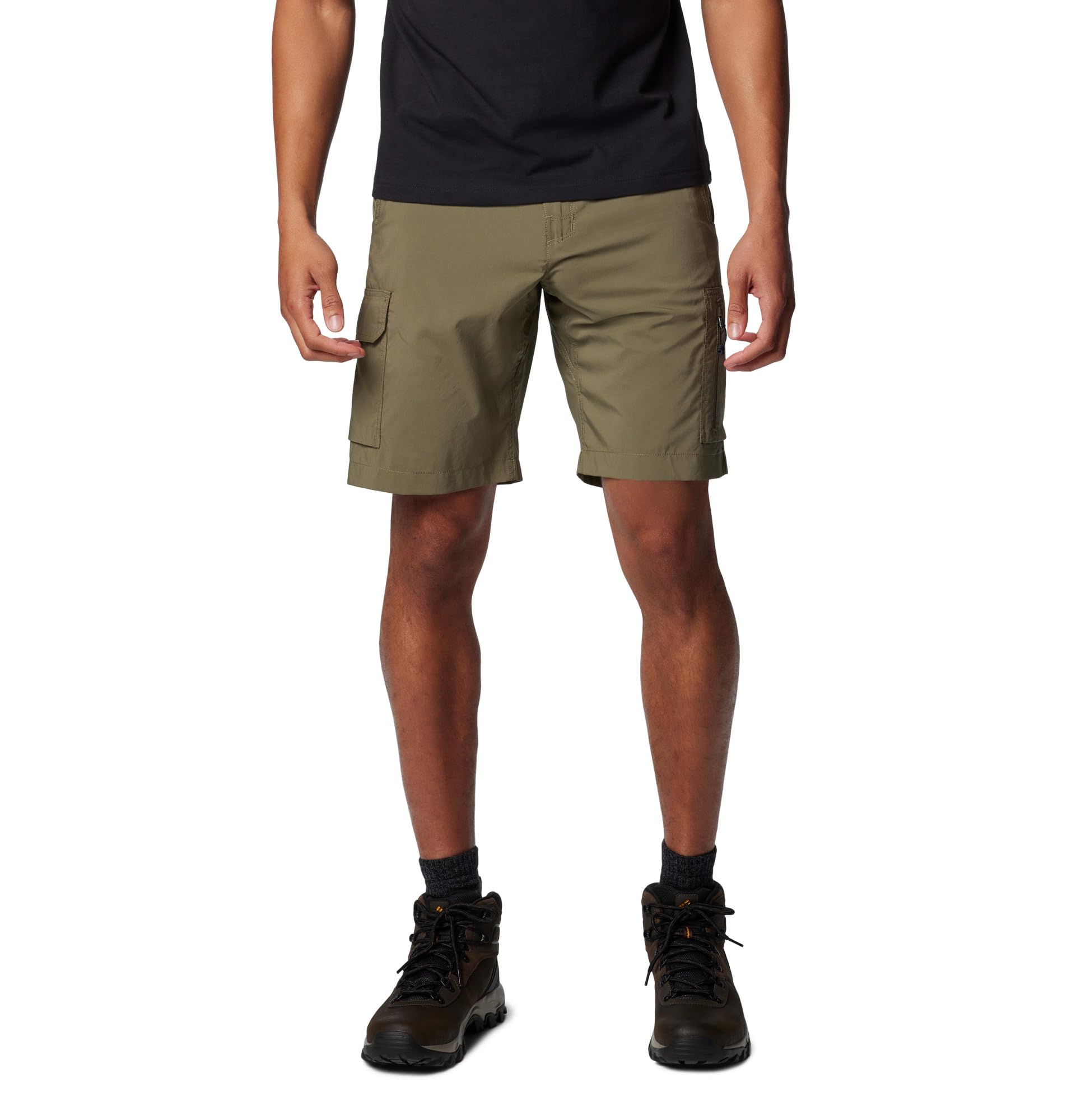 Columbia Mens Silver Ridge Utility Cargo Short, Stone Green, 48W x 12L Big