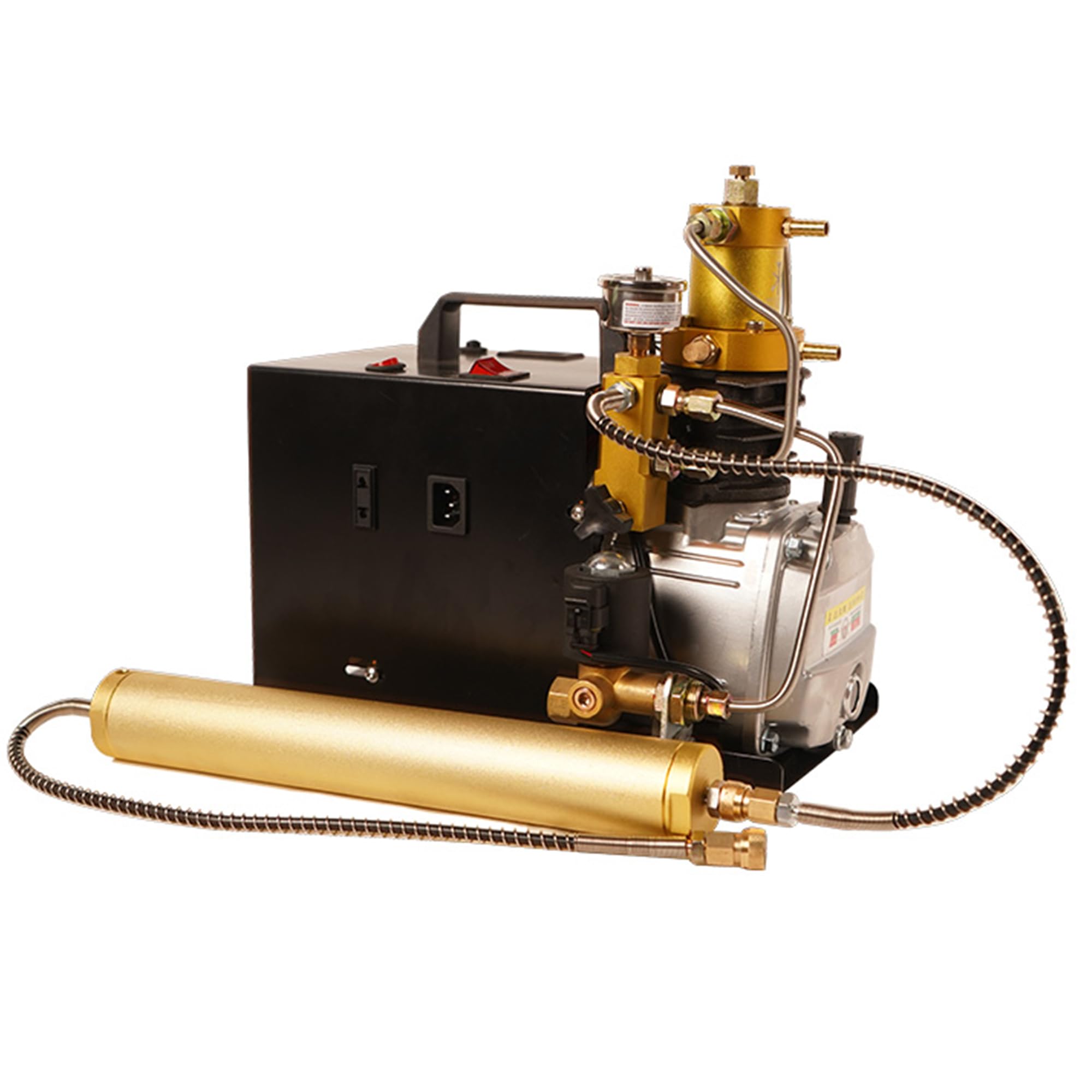 TUXING 4500Psi の高圧空気圧縮機ポンプ、自動停止 110V 30Mpa の電気 