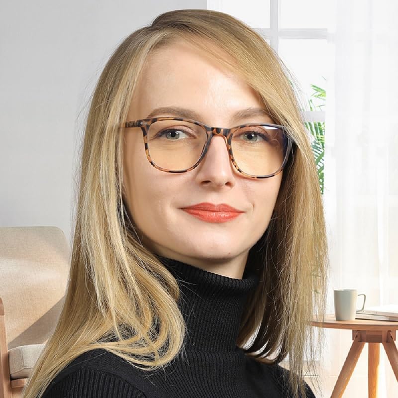 Miniatura 3 de TERAISE Gafas de Lectura Ultraligeras para Mujeres y Hombres Gafas de Lectura con Bloqueo de Luz Azul Anti Cansancio Ocular