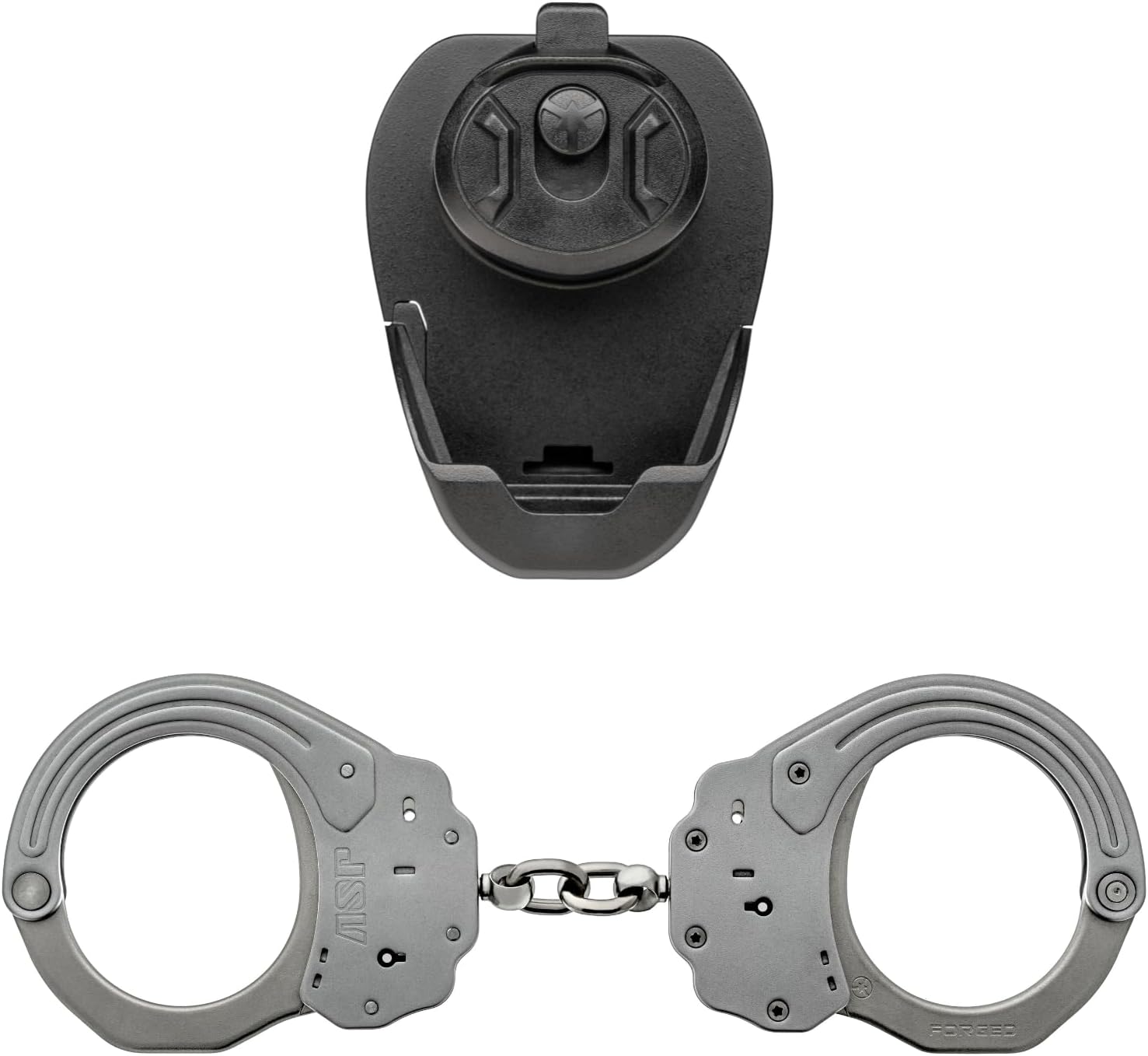 ASP Sentry Chain Cuffs + Exo Sentry Case, Handcuff Case