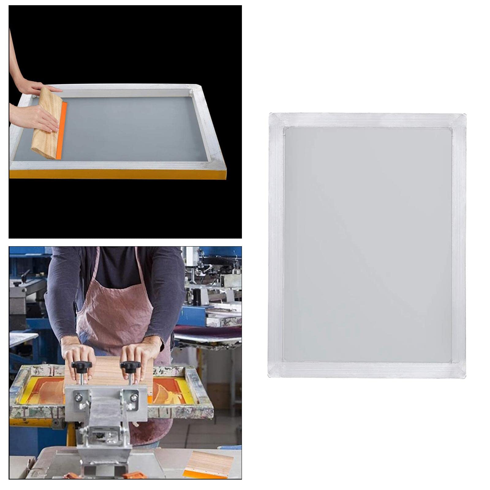 Kit per Serigrafia in Lega di Alluminio, Adatto per Uso Domestico E per Principianti, Dimensioni: 25 X 35 Cm / 30 X 40 Cm, 30x40cm