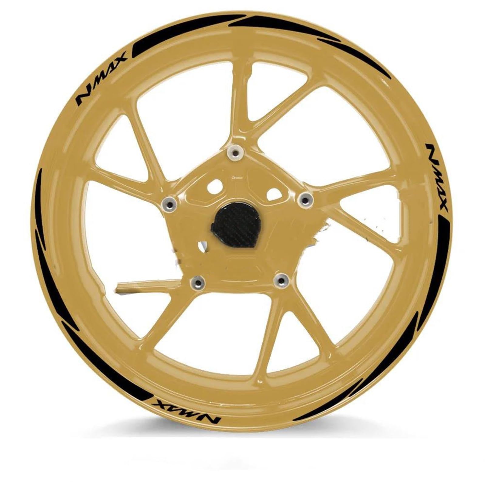 Motorcycle Wheel Sticker Scooter Rim Stripe Decal for Yamaha Nmax 125 155 160 Nmax155 Nmax160 Nmax125