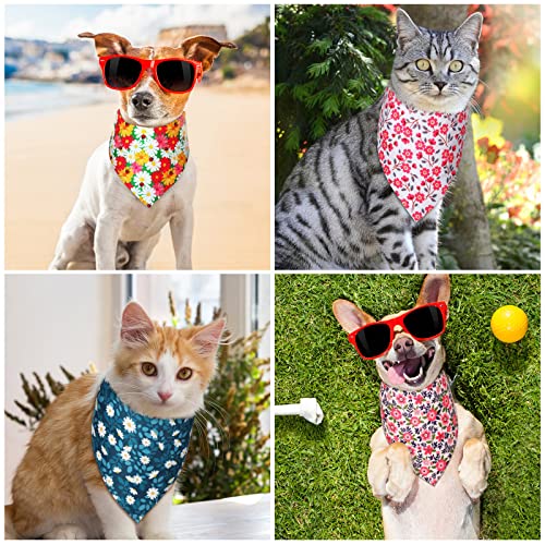 Weewooday-8-Pieces-Dog-Bandanas-for-Summer-Flower-Print-Triangle-Bibs-Floral-Puppy-Scarf-Kerchief-Accessories-for-Dogs-Cats-PetsL-Cute-Flower-Patterns - Cucciolini Doodles   Weewooday-8-Pieces-Dog-Bandanas-for-Summer-Flower-Print-Triangle-Bibs-Floral-Puppy-Scarf-Kerchief-Accessories-for-Dogs-Cats-PetsL-Cute-Flower-Patterns