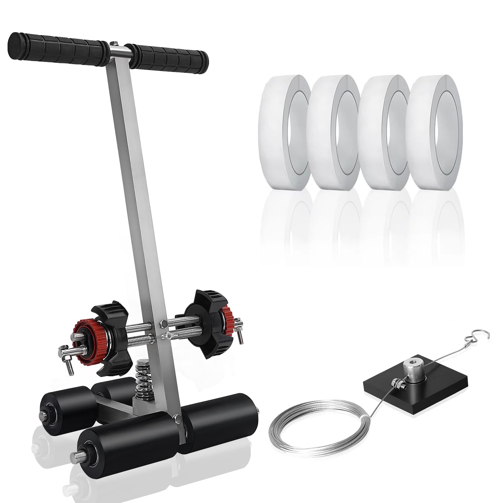 Court Line Tape Machine, Basketball Court Line Striping Machine, Court Paint Striping Machine for Parking Lots and Road Warning