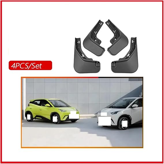 mud Flaps Car Mud Fit for BYD Seagull Dolphin Fit for Mini 2023 2024 2025 2026 Splash Front Rear Guards Mudflap Accessories Mudflap