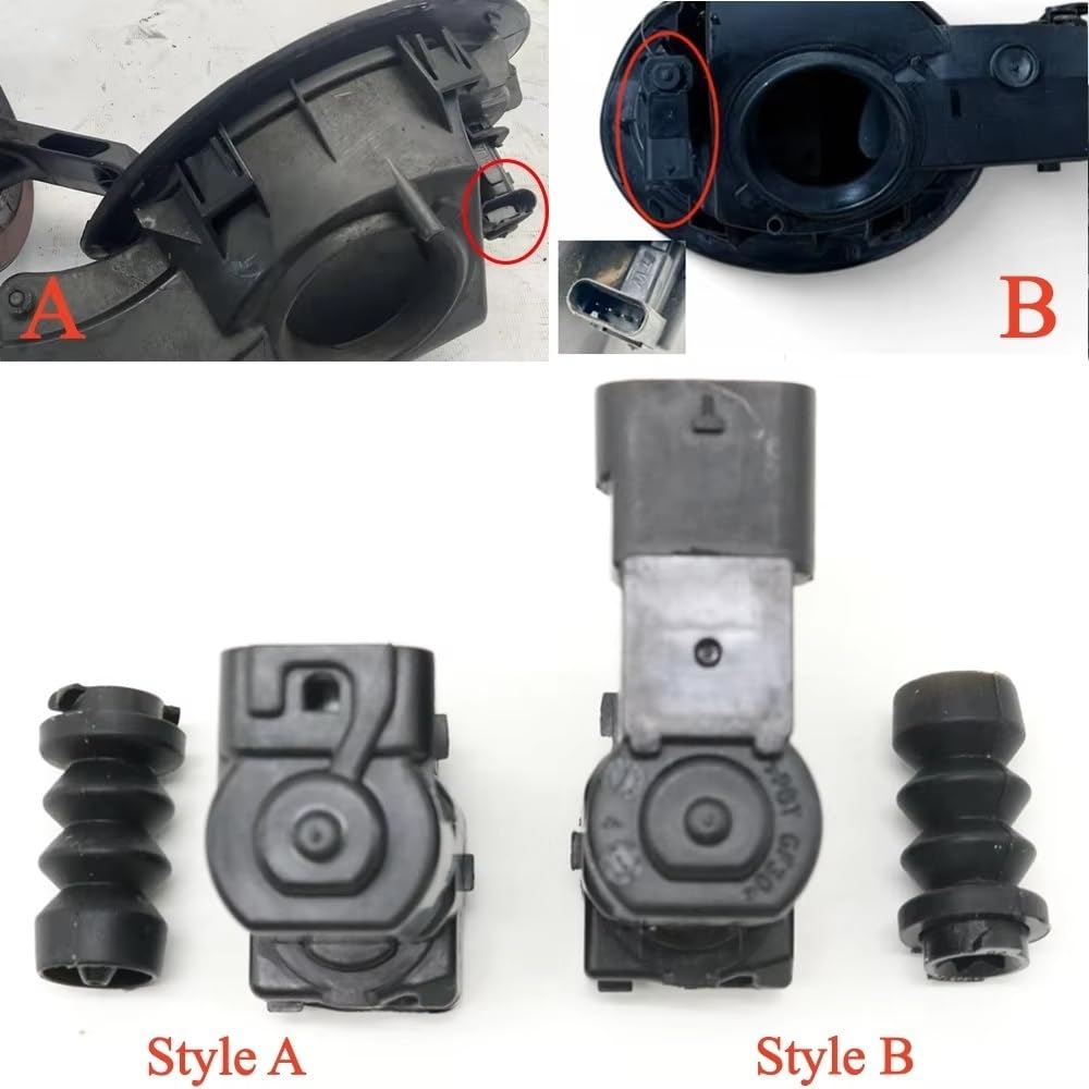 Tapón de aceite del motor Tapa De Tanque Combustible Pasador Resorte Pestillo Hebilla Rebote Relleno Actuador Motor A Presión Para Chrysler Para Pacifica 2018-2026(Style A Short)