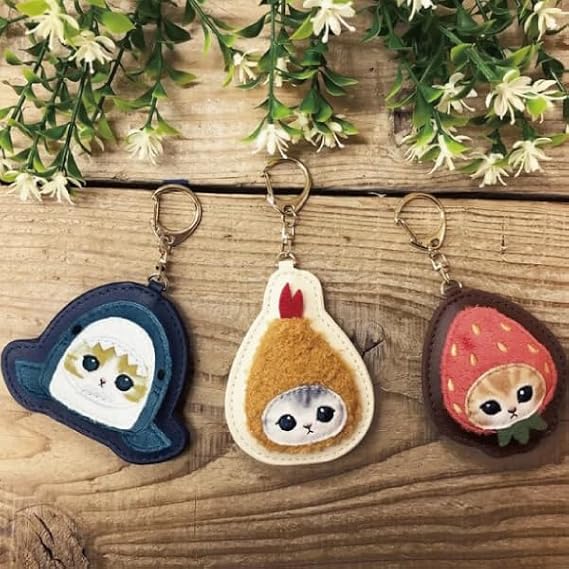 Marimocraft Keychain Fluffy Mofusand