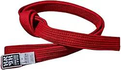 Faixa Vermelha Básica sem Ponta, Haganah, Adulto, A4