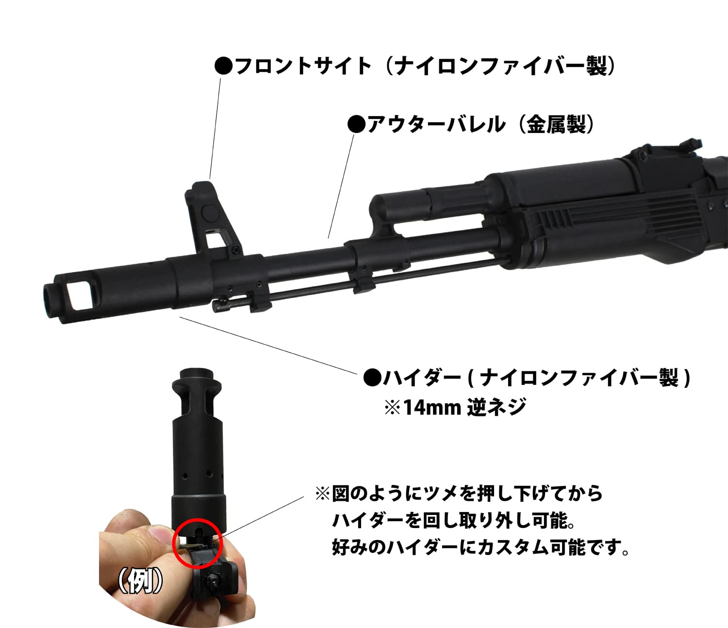 Amazon.co.jp: S&T AK-74M スポーツライン電動ガン : ホビー