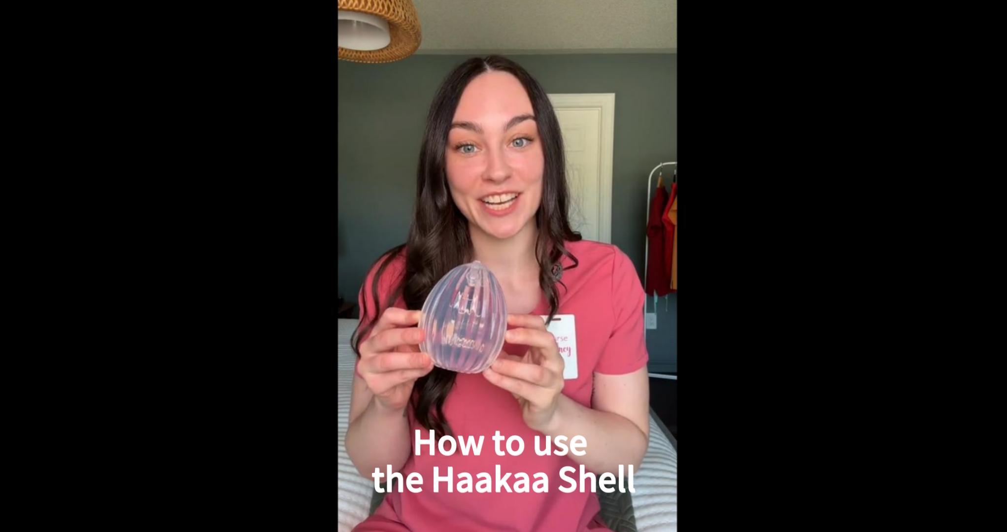 Watch How to use the Haakaa Shell? on Amazon Live