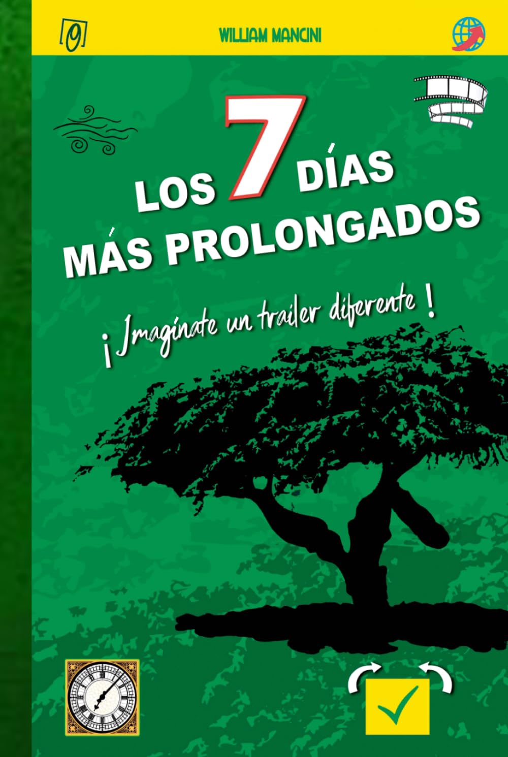 LOS 7 DIAS MAS PROLONGADOS: Imagínate varias aventuras, amoríos, sorpresas, mucho misterio y mensajes para la vida. Esta historia juvenil entretenida emocionante con suspenso y un final sorprendente